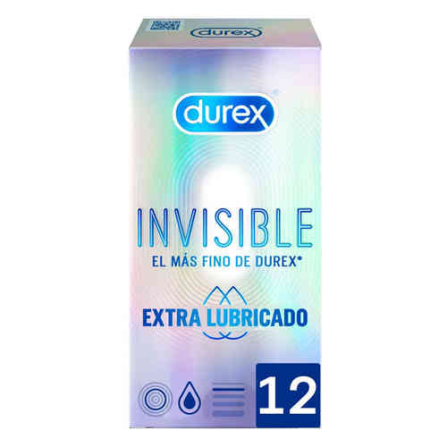 Durex Invisible Extra Lubricado