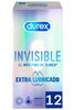 Durex Invisible Extra Lubricado