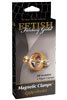 Fetish Magnetic Clamps Gold