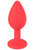 Jewel Red Plug Small
