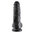 King Cock 8” Cock With Balls Black