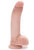King Cock 8” Cock With Balls Natural