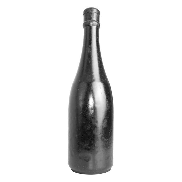All Black 39.5 Champagne Bottle