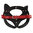 Head Mask Red Cat
