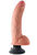 9” Vibrating Cock Posable Spine