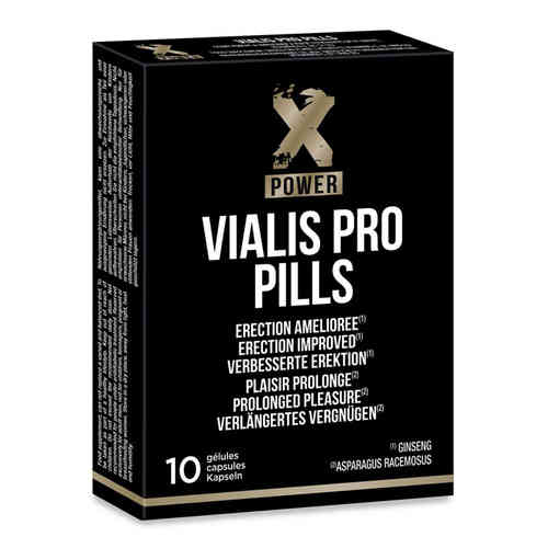 X Power Vialis Pro Pills 10 Capsulas