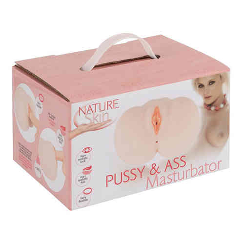 Pussy & Ass Masturbador Nature Skin
