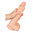 Dildo With Movable Skin 25 cm