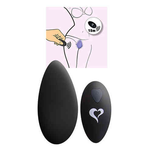 Panty Vibe Remote Controlled Black